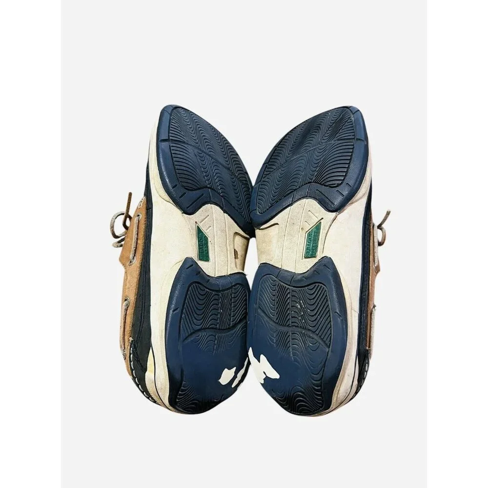 Sebago Blue Leather Docksiders‎ Shoes Size 9M